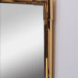 Miroir cadre octogonal années 1970