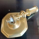 18th century bronze candle holder