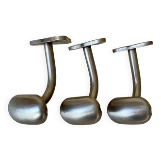 Set of 3 coat hooks