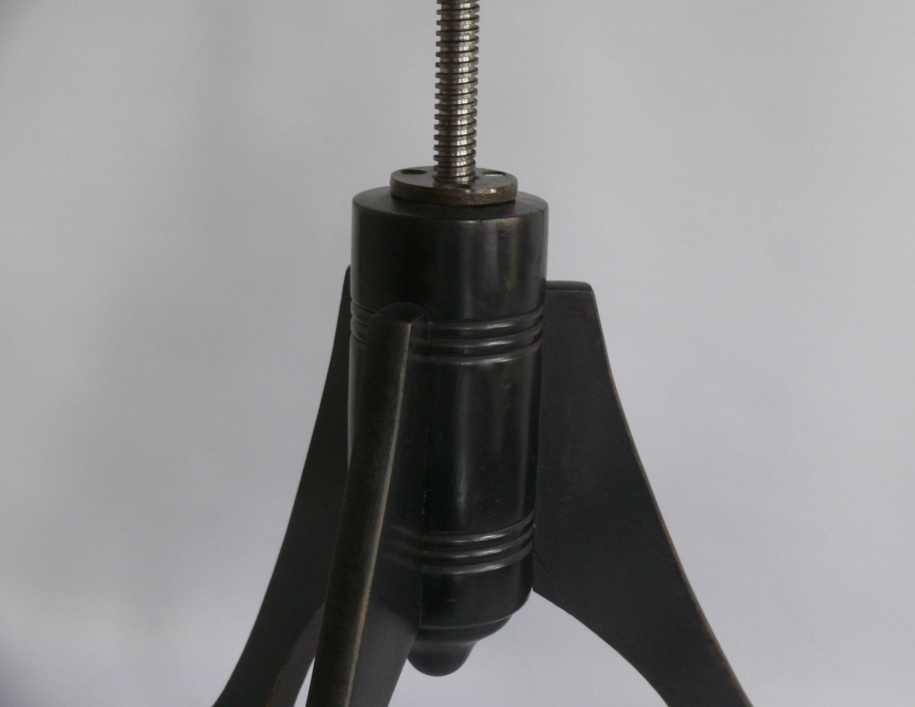 Art Nouveau Piano Stool, Swivel Stool, Stool - around 1920