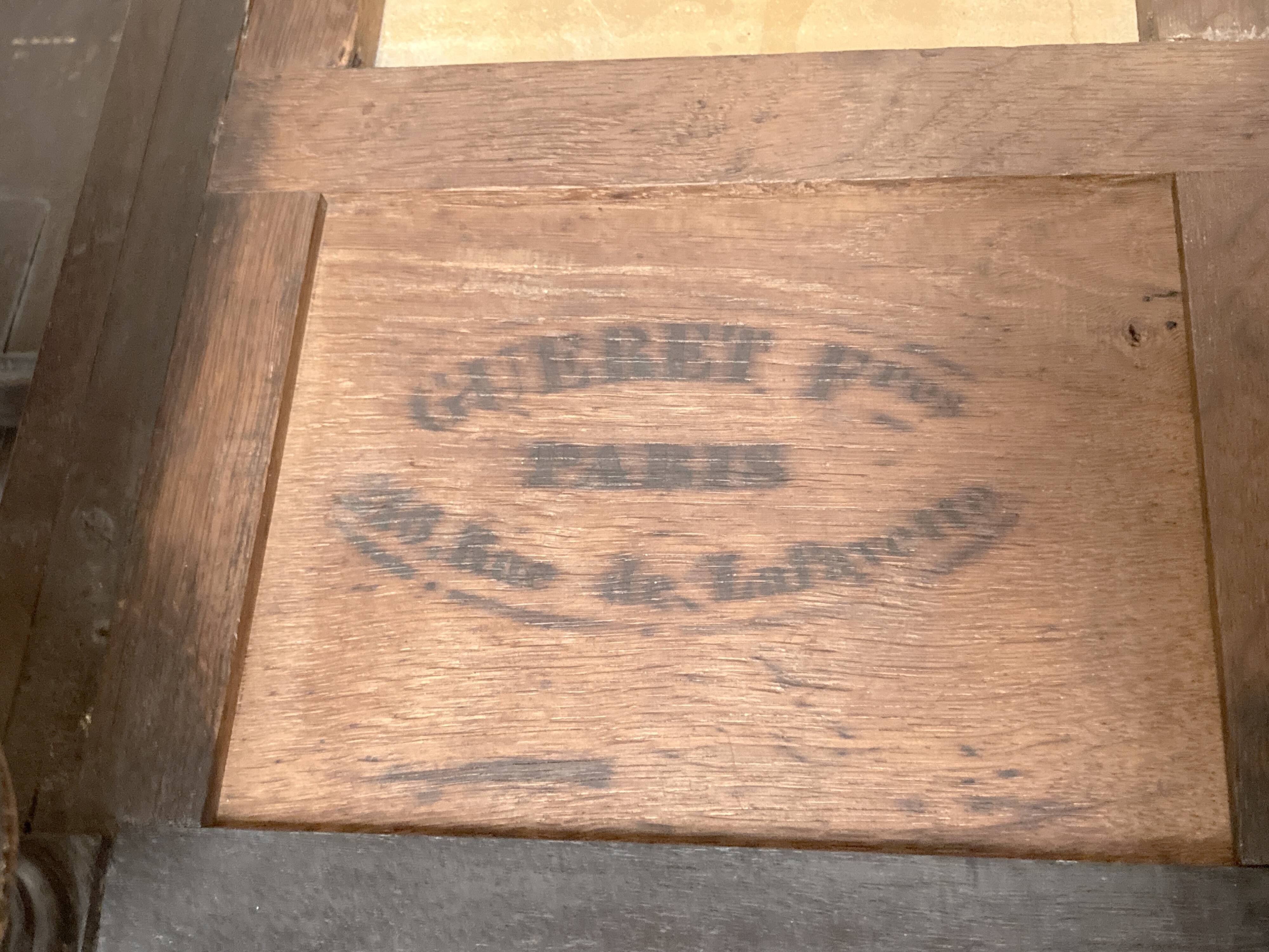 Folding table 1870 Gueret Frères