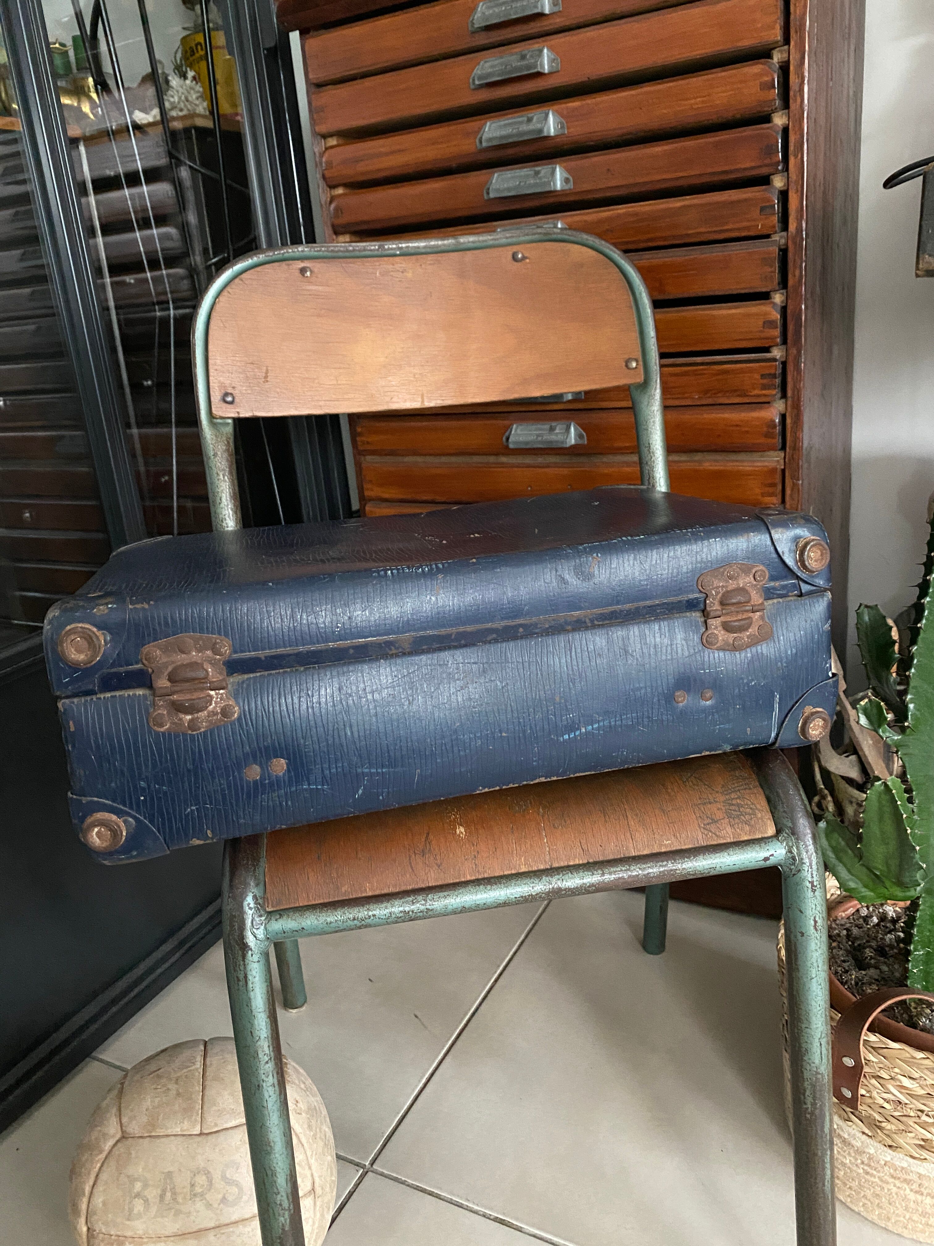 Old vintage suitcase