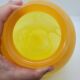 Orange yellow ball vase Ambiente 70s