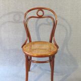 Set of 4 chairs THONET N°31, circa 1880, new cannages