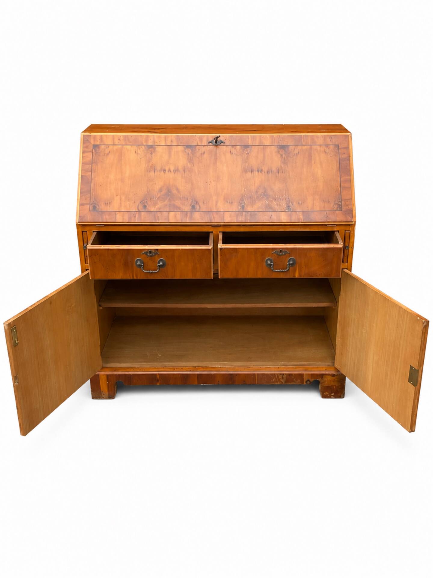 19th-century English secretary desk.