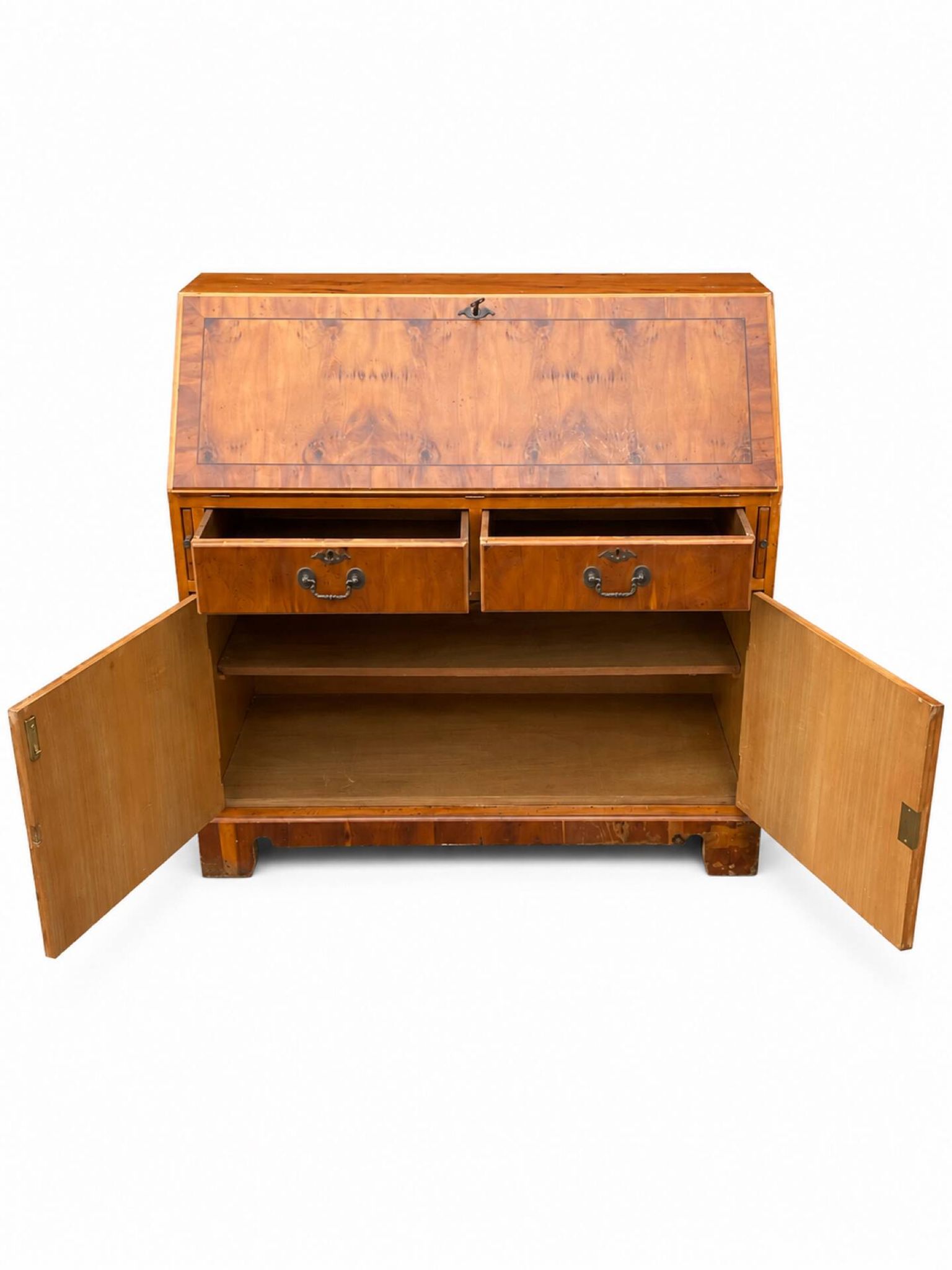 19th-century English secretary desk.
