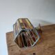 Vintage stained glass pendant light