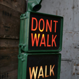 Feux don't walk américain