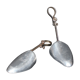 Pair of metal edause