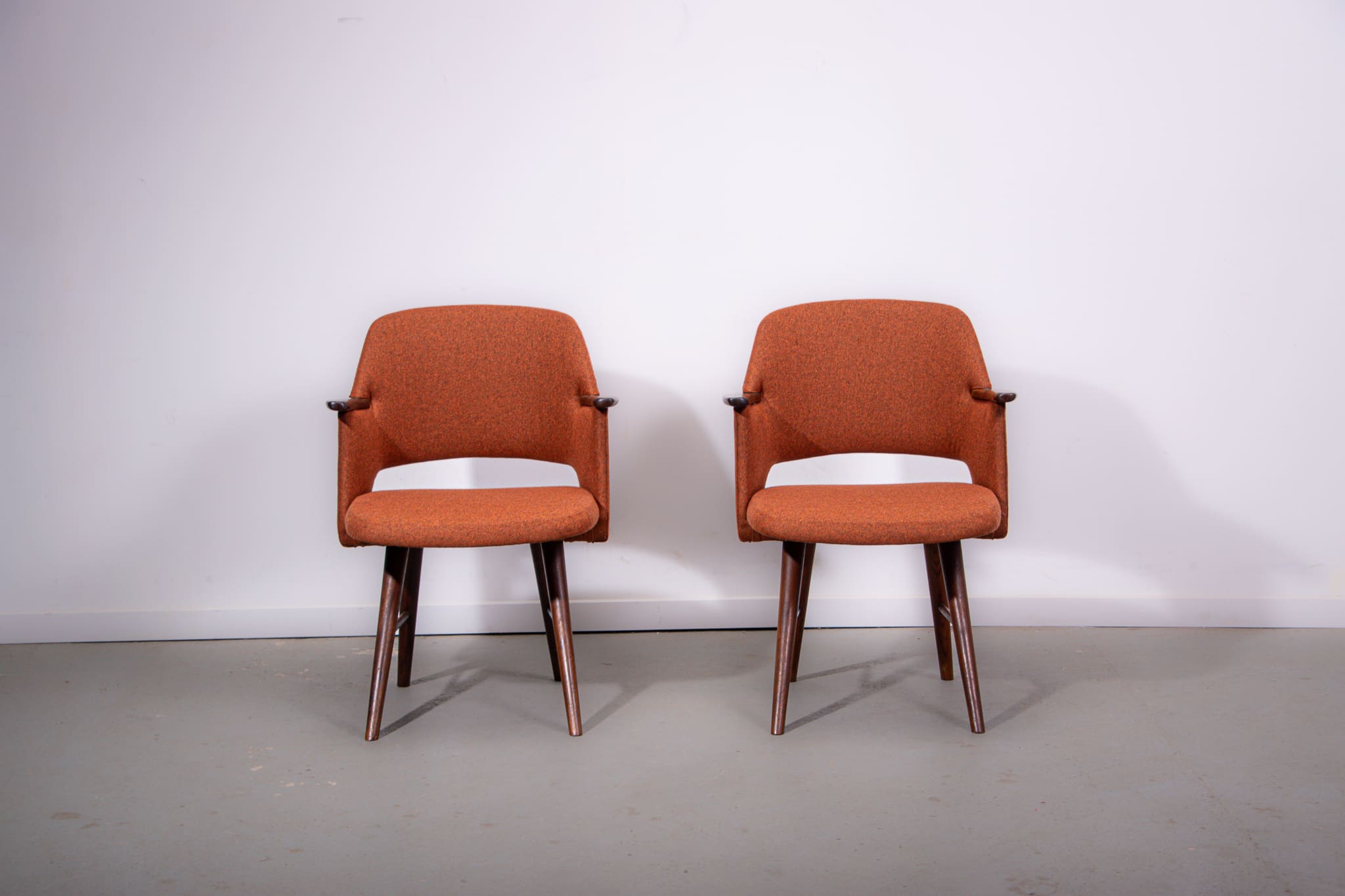 FT30 chairs designed by Dutch designer Cees Braakman for Pastoe. Circa 1950