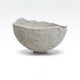 Ontake - artisanal pot in mineral cement - Wabi-Sabi style