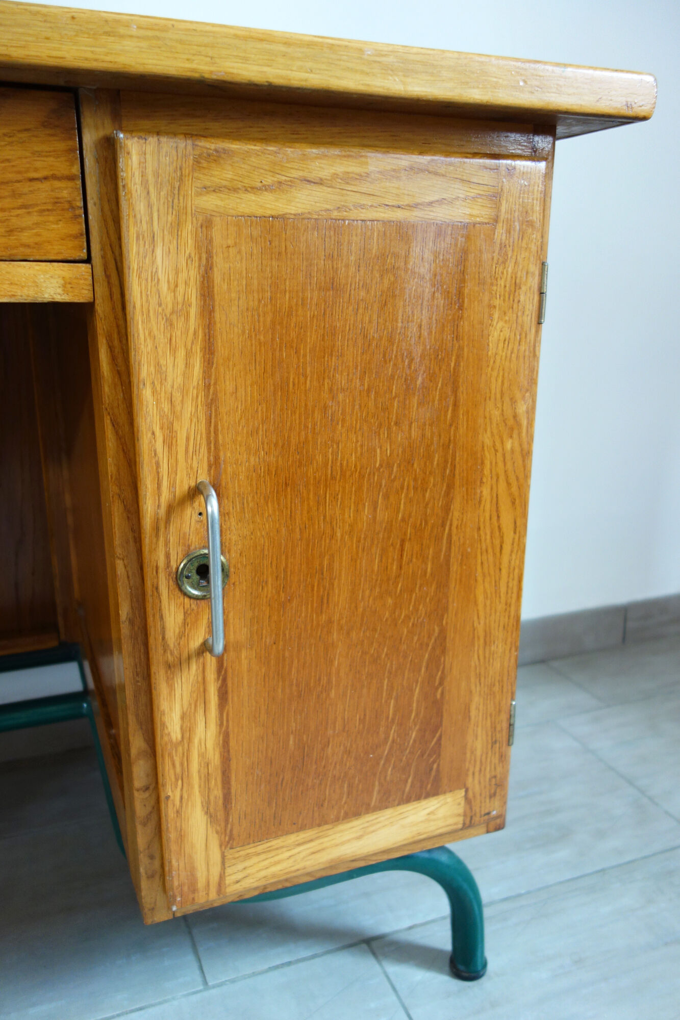 Vintage schoolmaster's desk