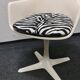 Vintage fiberglass swivel chair by Maurice Burke for Akana