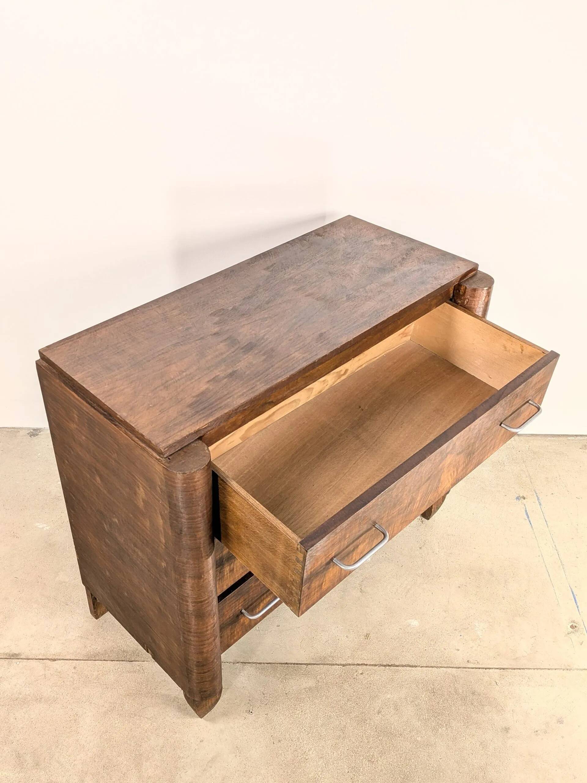Vintage 1950s chest of drawers – Art Deco style