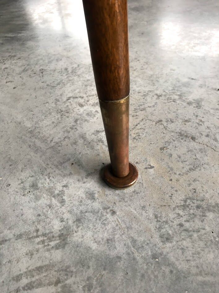 1960s adjustable and expandable dining table