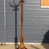 Baumann parrot coat rack, simple, dark beech (very good condition)