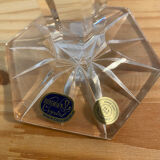 Bohemian crystal candlestick