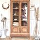 Glass cabinet from the early 20th century.