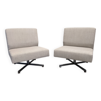 Pair of modernist armchairs by Les Créations Inova, France circa 1970.