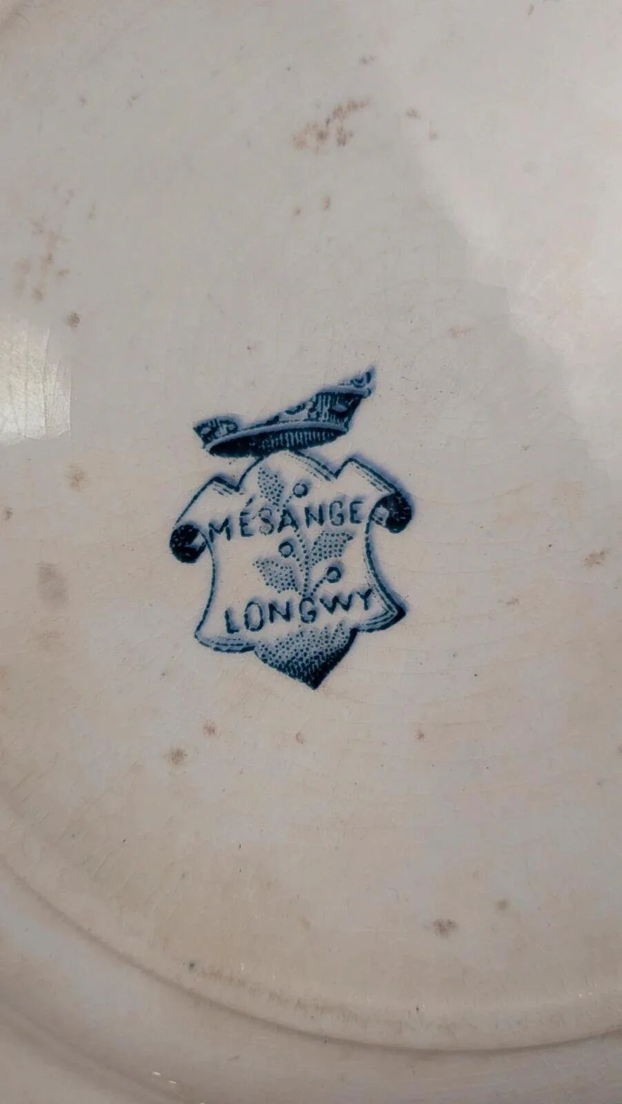 Set of 2 deep plates Longwy – Mésange model