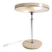 Lampe Fase extrêmement rare en beige par GEI, années 1960