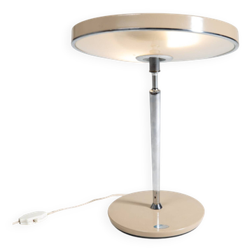 Extremely rare Fase lamp in beige by GEI, 1960s