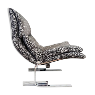 Fauteuil Onda Wave par Giovanni Offredi pour Saporiti