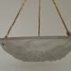 French Art Deco Ceiling Light ROS Degue Frosted Molded Glass Plafonnier