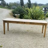 Solid oak farmhouse table 220cm x 75cm