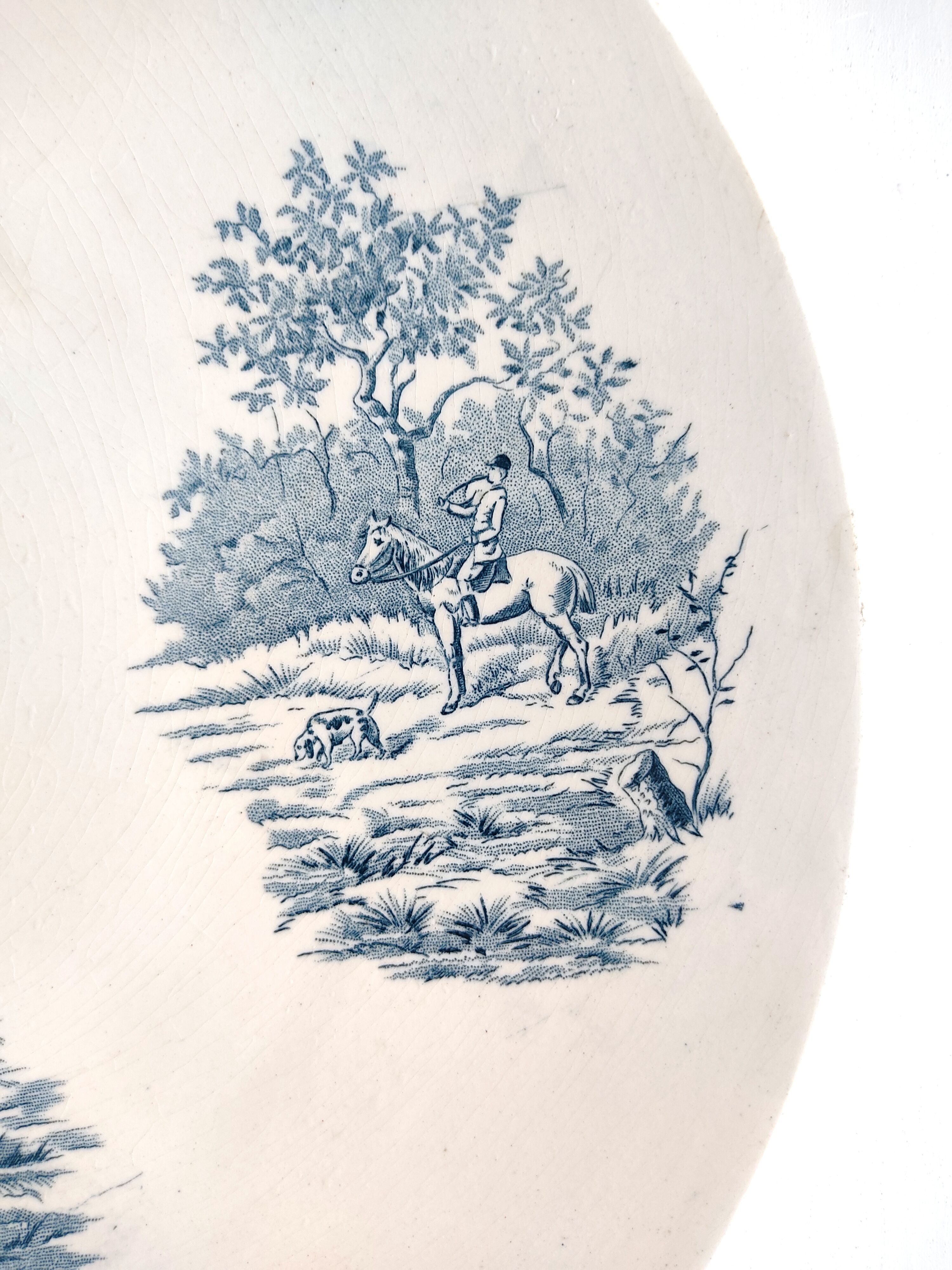 Flat 32 cm Longchamp Veneur model