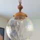 Oldhangingentry - brass & glass - 50s ball Lantern
