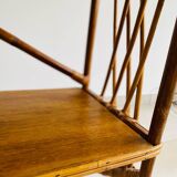Vintage rattan shelf