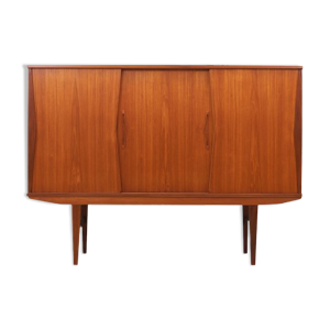 enfilade en teck, design danois, années 1960, danemark