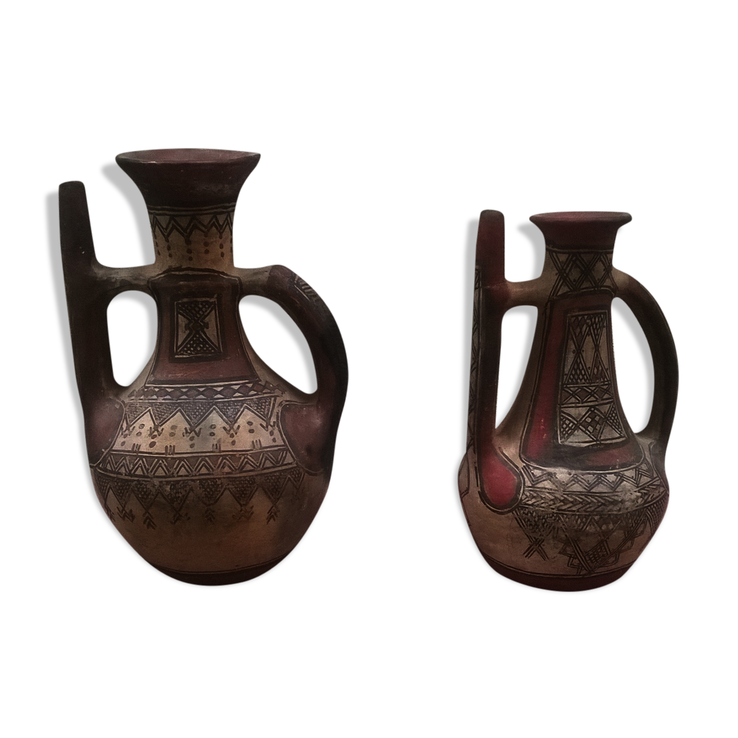 Pair of oriental ceramics