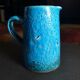 Enamelled ceramic pitcher - 1950s/1960s