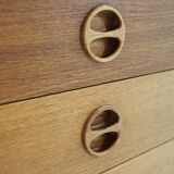 1960s Upcycled Oak Chest of Drawers, Denmark