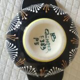 Breton bowl with ears signed HB Quimper