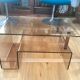 Table basse plexi