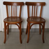 2 baumann chairs classic medium beech