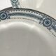 6 Flat Plates Iron Earth Carina U&C Sarreguemines (4lots)