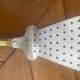 Sicilian aluminum and brass skimmer shovel