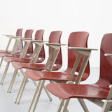Chair Galvanitas S22 armrests Ebony / Grey