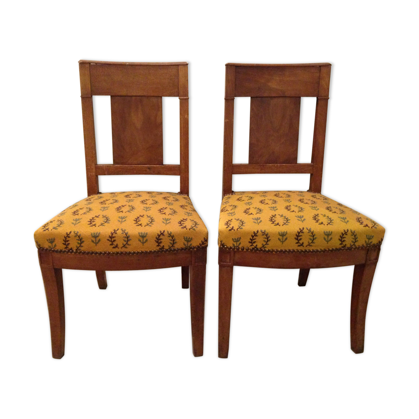 Pair of chairs 19th