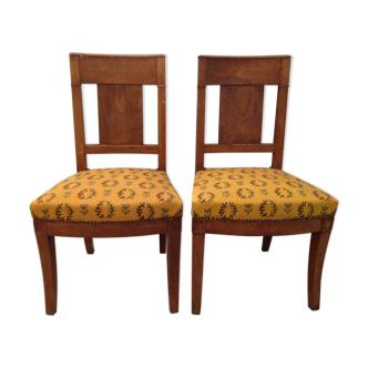 Pair of chairs 19th