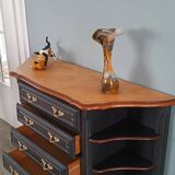 Louis XV style chest of drawers / console