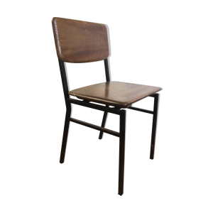 chaise bois et métal
