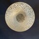 Beautiful speckled white glass vase