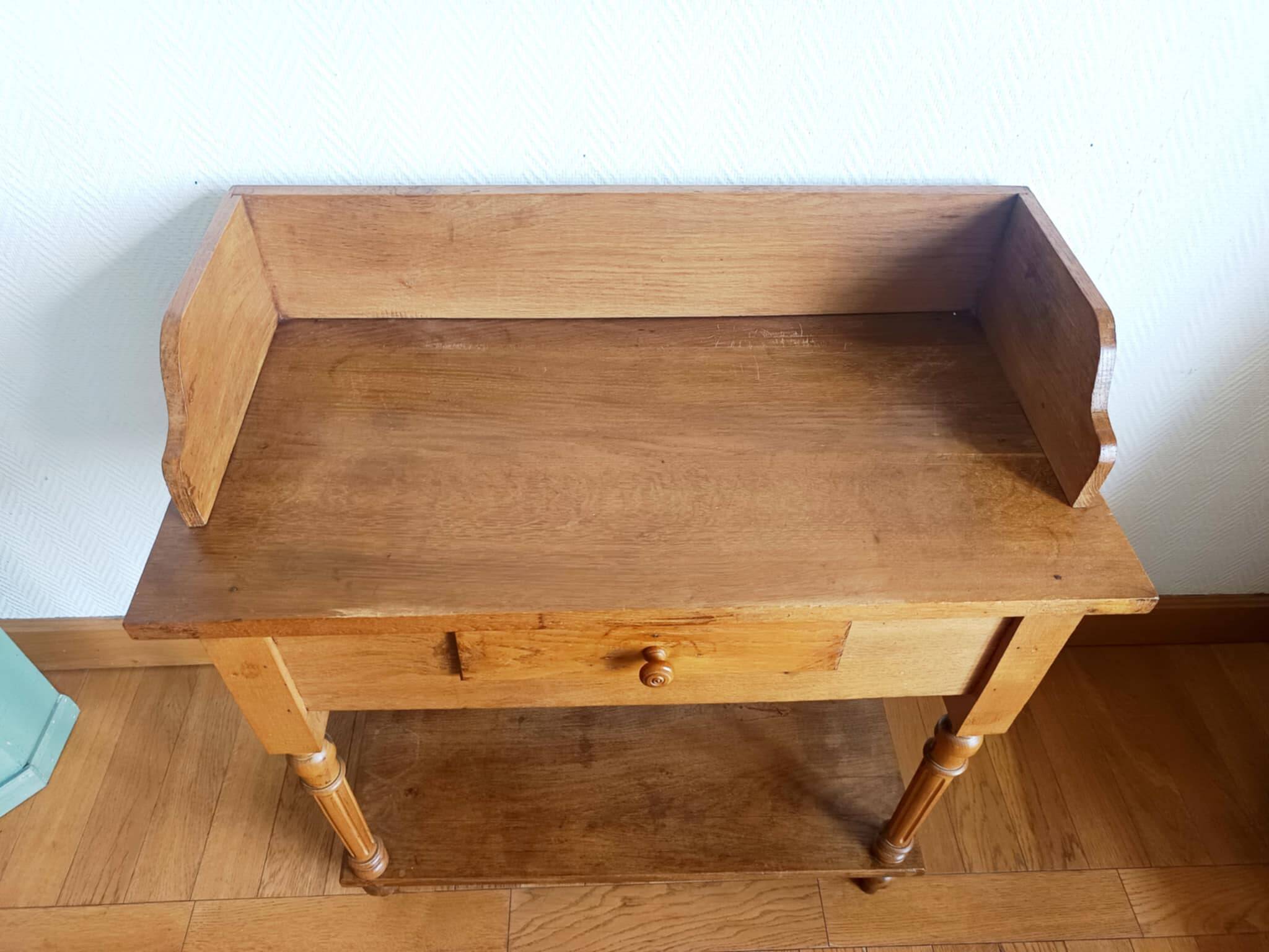 1940s wooden dressing table