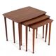 Jørgen Aakjær Jørgensen for Møbelintarsia nesting tables - danish design