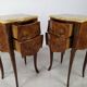 Pair of Louis XV style bedside tables